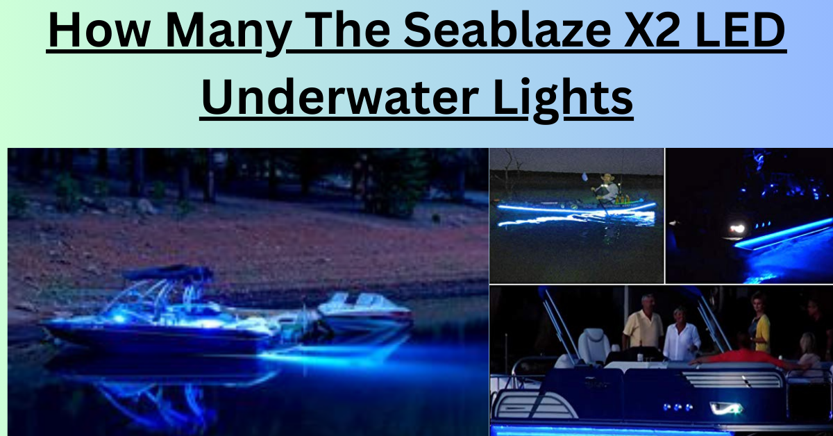 How MaKE The Seablaze X2 LED Underwater Lights